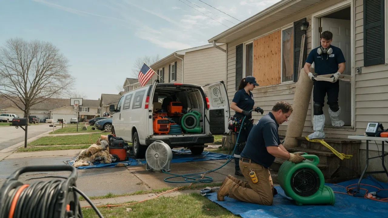 Water Damage Restoration in Valley Springs, SD near me